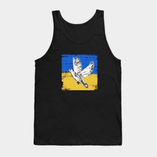 Dove of peace. Support Ukraine Tank Top